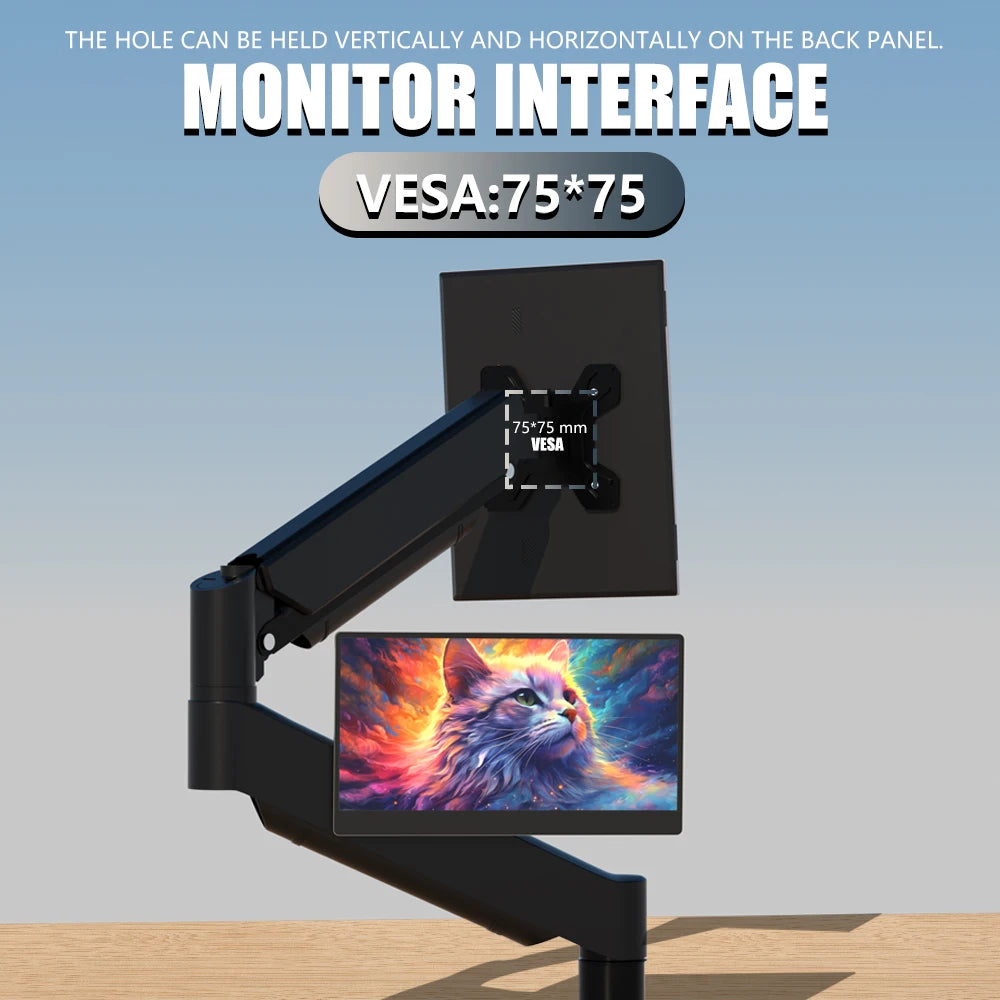 Moktan Sabai 14" Portable Monitor 1366x768 TN 60Hz 3ms Response 250cd/㎡ MUCAI N140-S36
