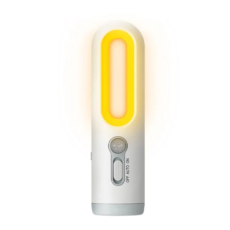 Moktan Sabai 2 in 1 Motion Sensor Night Light Portable Flashlight Bedroom Bathroom Bedside Lamp MY84100 Lamp