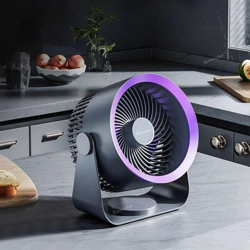 Moktan Sabai Portable Fan | Battery Operated Personal Fan with 4000mAh Rechargeable Battery | Lightweight Design for Indoor and Outdoor Cooling