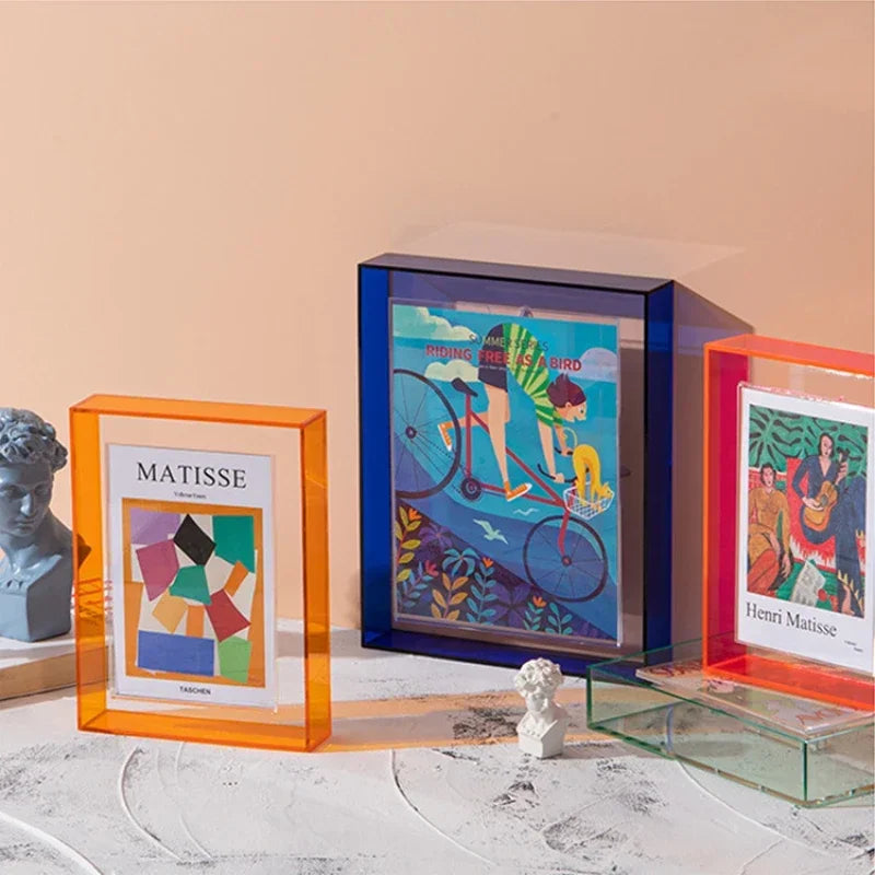 Moktan Sabai Acrylic Floating Frame | Transparent Photo Display