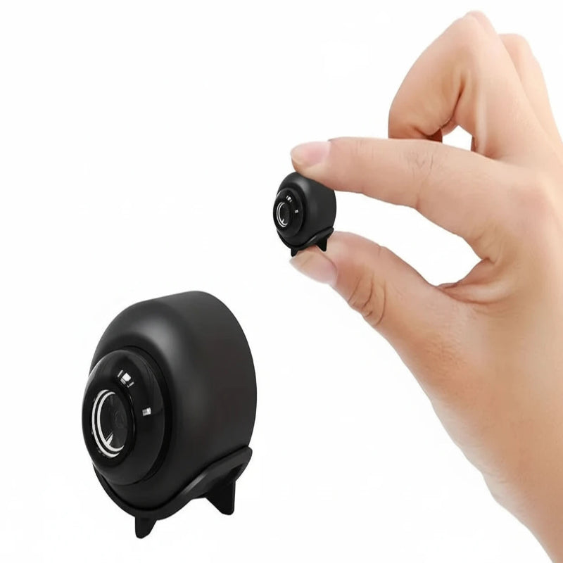 Moktan Sabai X5Mini 1080P Wireless Security Camera – Night Vision, Motion Detection, Portable Black