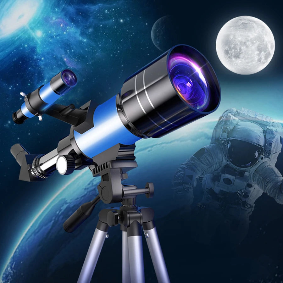 Moktan Sabai 150X HD Astronomical Telescope with Night Vision Long Range Star Moon Viewing Scope