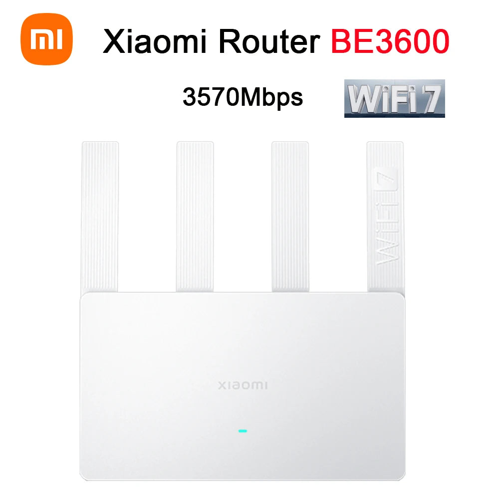 Moktan Sabai WiFi 7 BE3600 Dual Band Gaming Router 3570Mbps Mesh VPN Dual WAN LAN