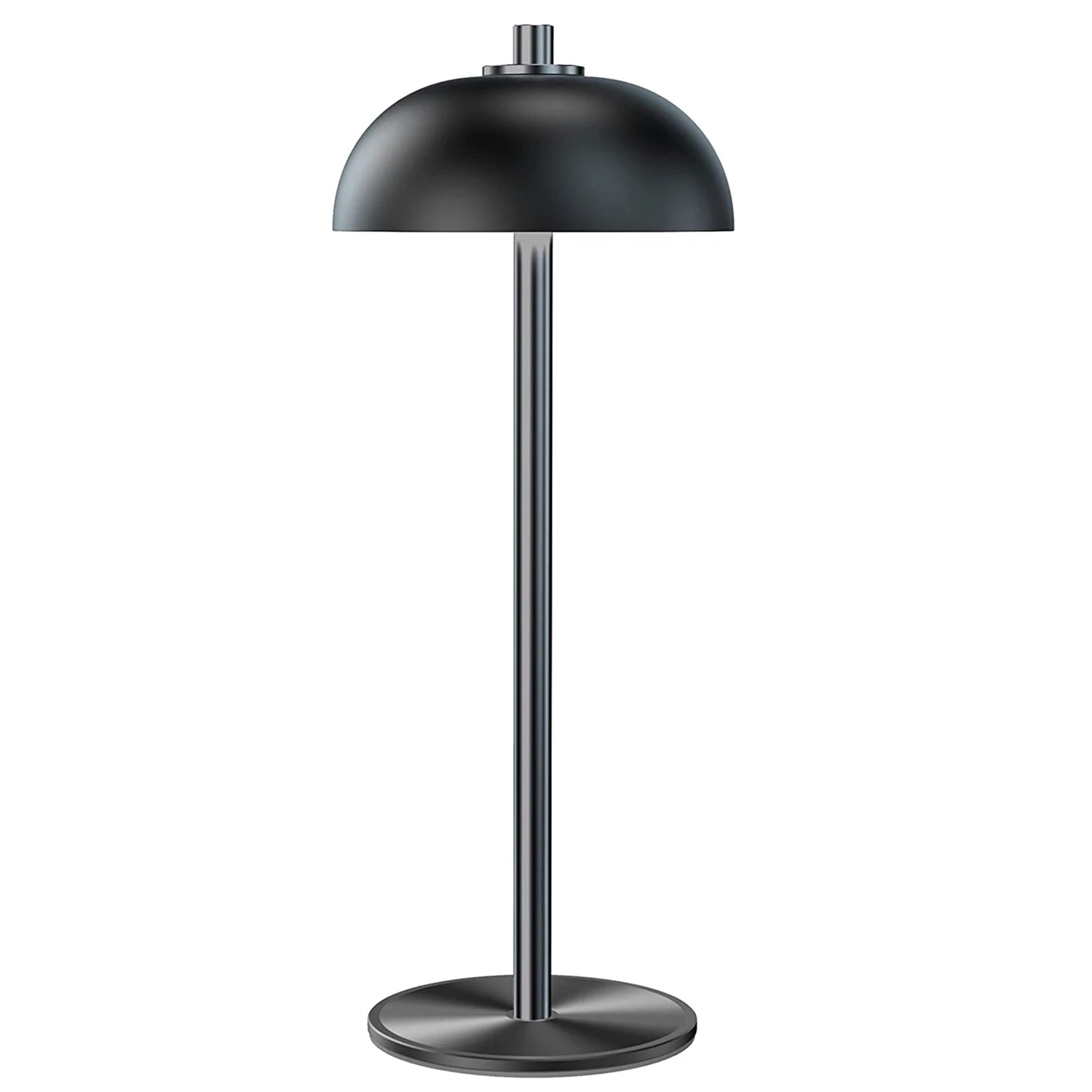Moktan Sabai Rechargeable Touch Table Lamp – Wireless USB-C LED Desk Light for Bedroom & Camping Black