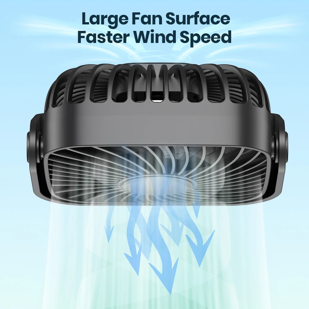 Moktan Sabai Portable Hand Fan | Mini Handheld USB Fan with Efficient Airflow | Perfect for Travel and Desk Use