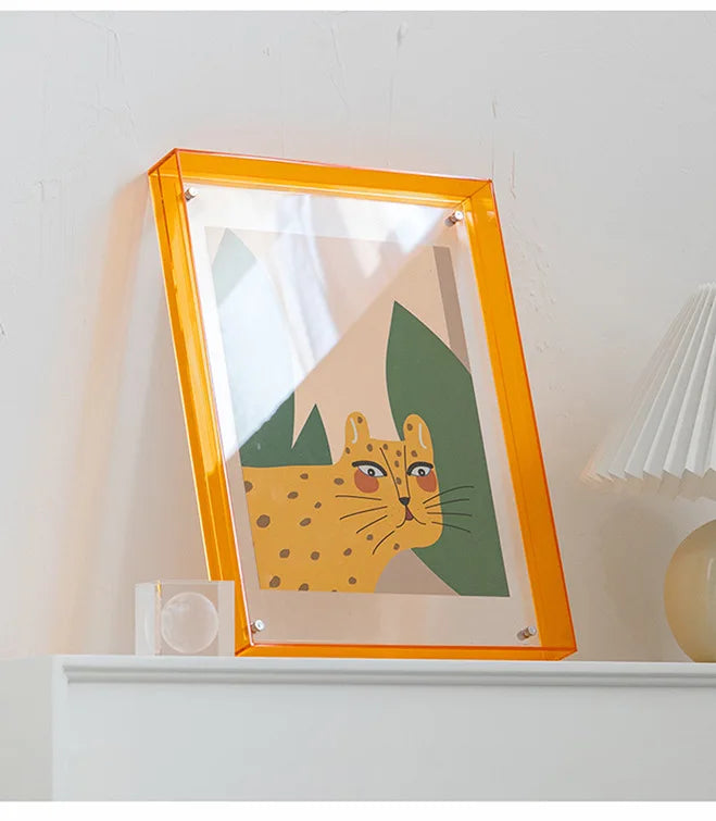 Moktan Sabai Acrylic Floating Frame | Transparent Photo Display