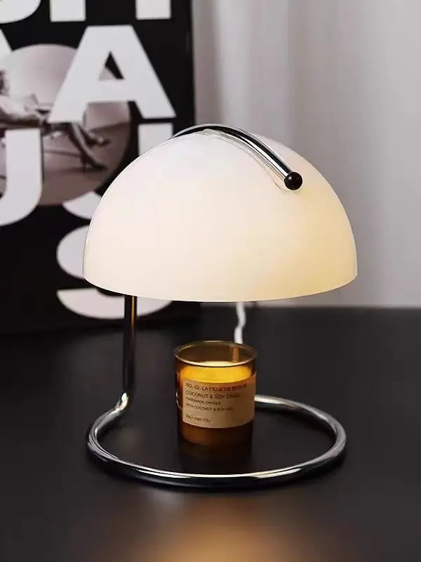 Moktan Sabai Flameless Candle Warmer Lamp Nordic Glass Dimmable Aromatherapy Table Light