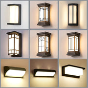 Moktan Sabai LED Outdoor Wall Light – IP66 Waterproof Motion Sensor Lamp for Porch & Garden