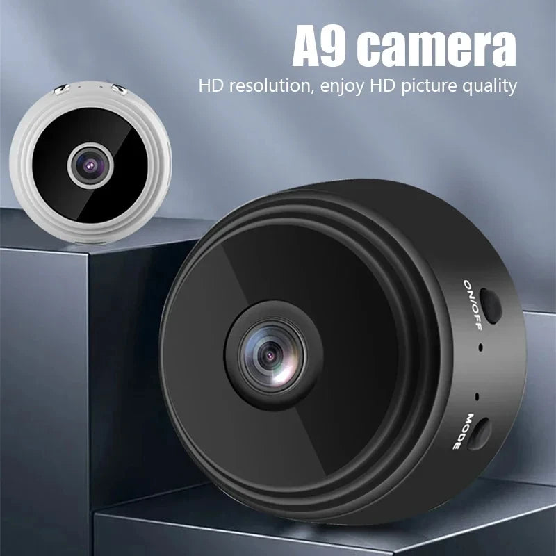 Moktan Sabai WiFi Mini Smart Camera – Wireless Indoor Video Device with Motion Detection