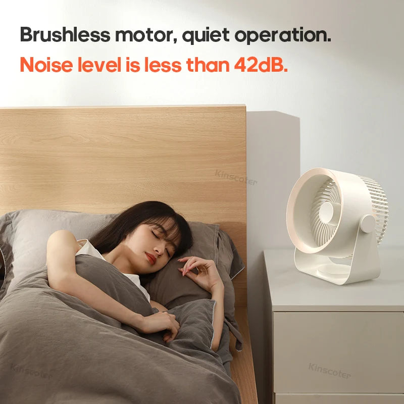 Moktan Sabai Portable Fan | Battery Operated Personal Fan with 4000mAh Rechargeable Battery | Lightweight Design for Indoor and Outdoor Cooling