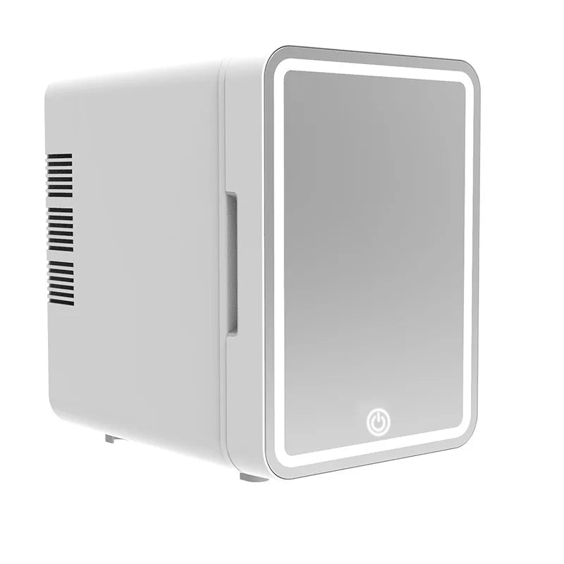 Moktan Sabai 4L Mini Beauty Fridge for Cosmetics Skincare Portable with Built-in LED Light