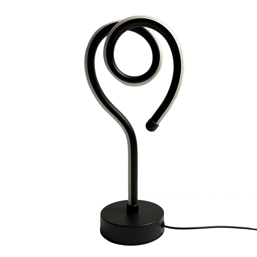 Moktan Sabai LED Water Ripple Nightlight USB Rechargeable RGB Table Lamp with Remote Control