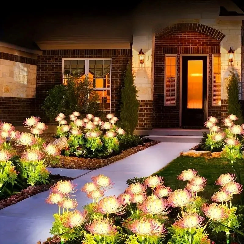 Moktan Sabai Outdoor Solar Garden Lights Flower Yard Lawn Courtyard Decoration Waterproof LED