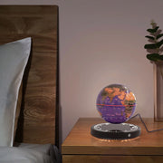 Moktan Sabai 6 Inch Floating Levitating Globe RGB Light Magnetic World Map Desk Decor Gift