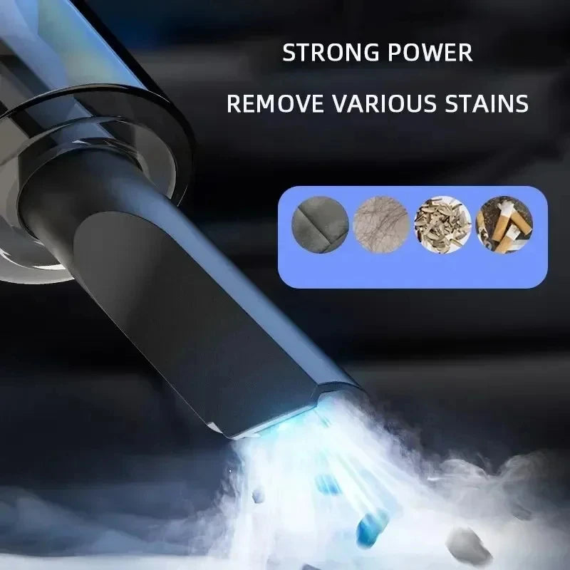 Moktan Sabai 120W Cordless Car Vacuum Cleaner Powerful Suction USB Rechargeable for Pet Hair