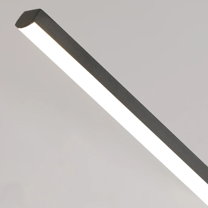 Moktan Sabai Modern Long Pendant Light – Minimalist Dining Room Chandelier for Kitchen & Living
