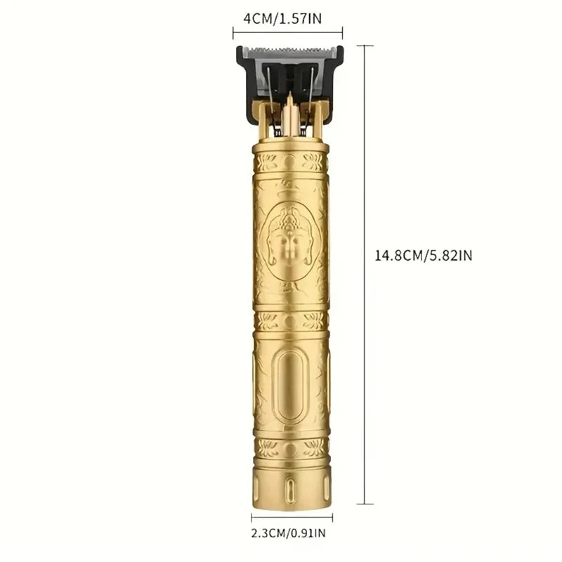 Moktan Sabai Professional Hair Clipper Beard Trimmer USB Rechargeable Barber Shaver
