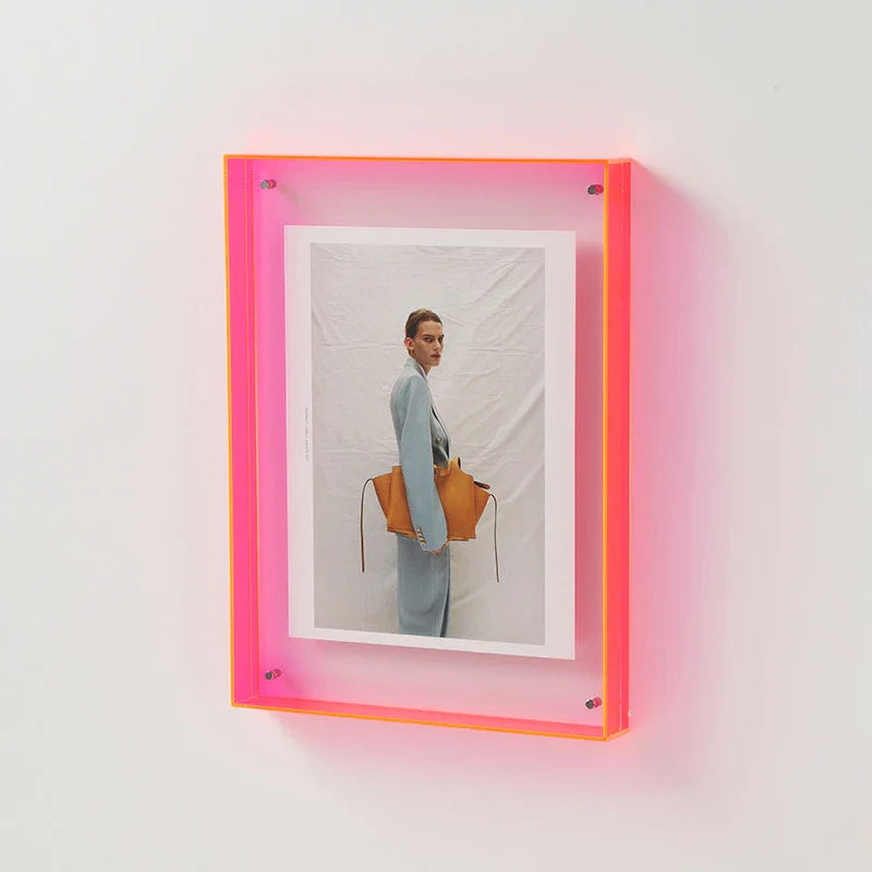 Moktan Sabai Acrylic Floating Frame | Transparent Photo Display