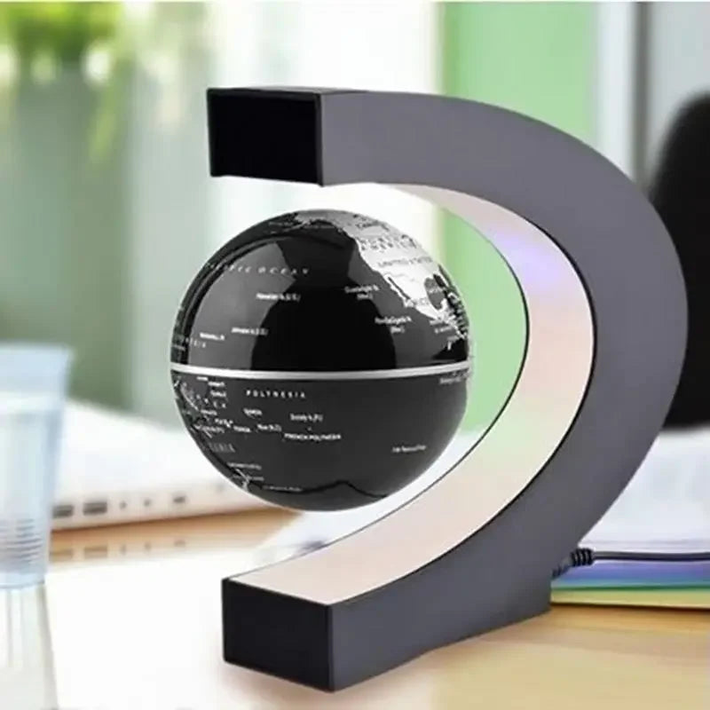 Moktan Sabai Magnetic Levitation Globe LED Floating World Map Lamp Antigravity Home Decor Gift