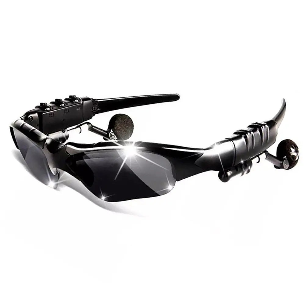 Moktan Sabai Wireless Bluetooth Sunglasses Stereo Audio Headset for Cycling Driving Sports black