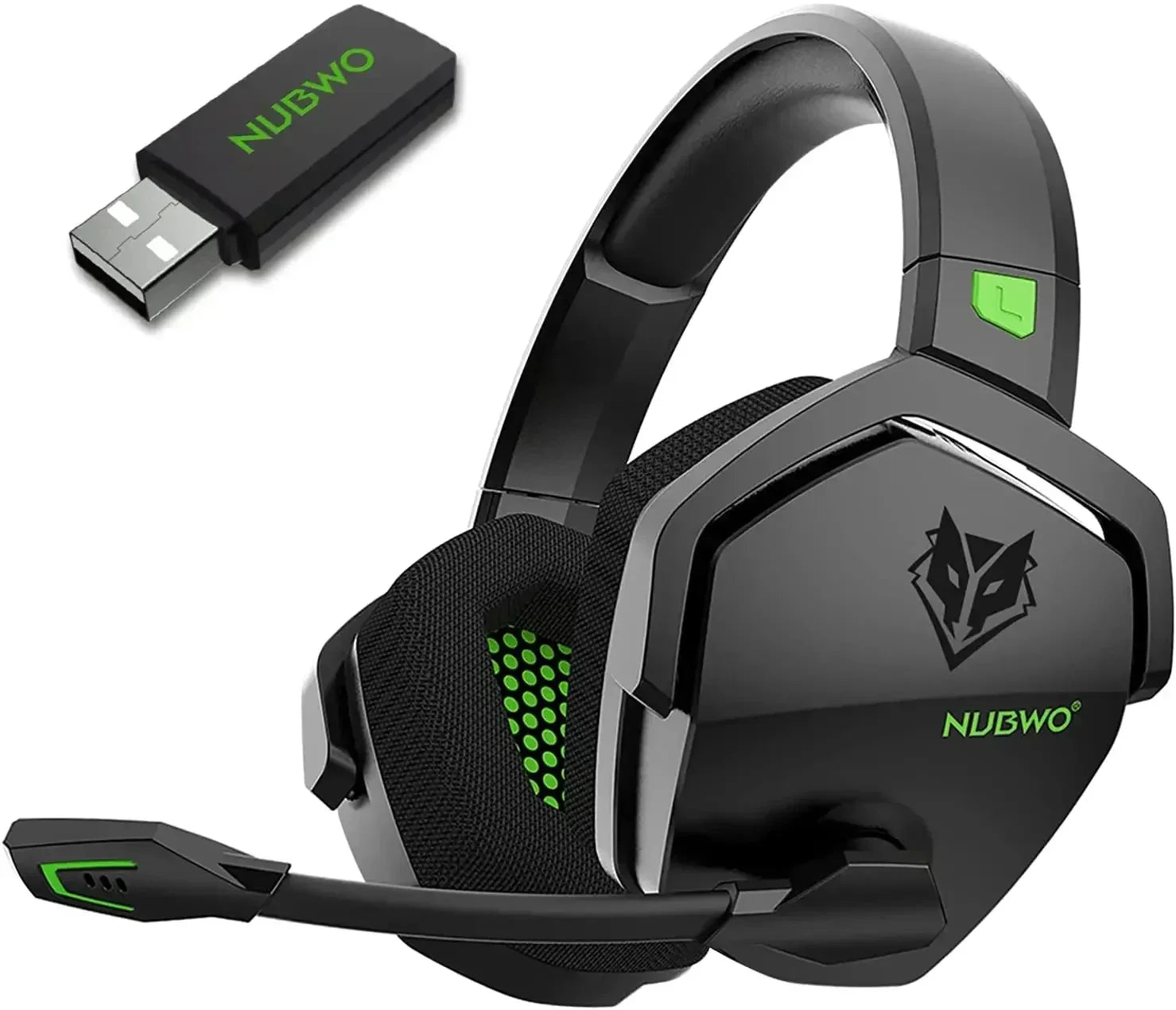 Moktan Sabai Dual Wireless Gaming Headset with Mic ANC for PS5 PC Mobile Switch