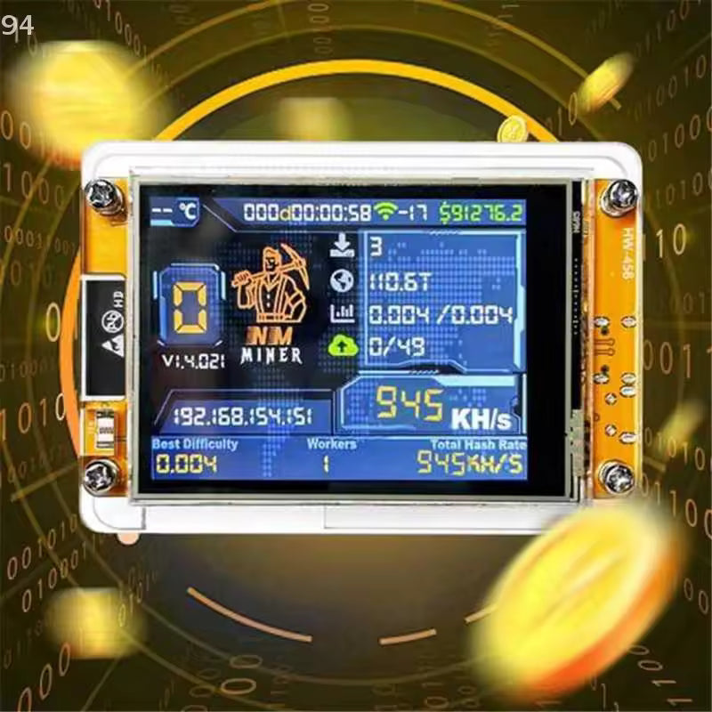 Moktan Sabai ESP32 Crypto Miner Board WiFi Microcontroller Bitcoin Mining Device Akai Miner