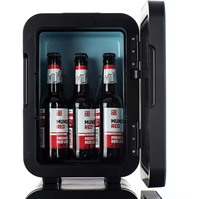 Moktan Sabai 4L Mini Fridge Portable 12V/220V Car Refrigerator for Drinks Cosmetics Skincare