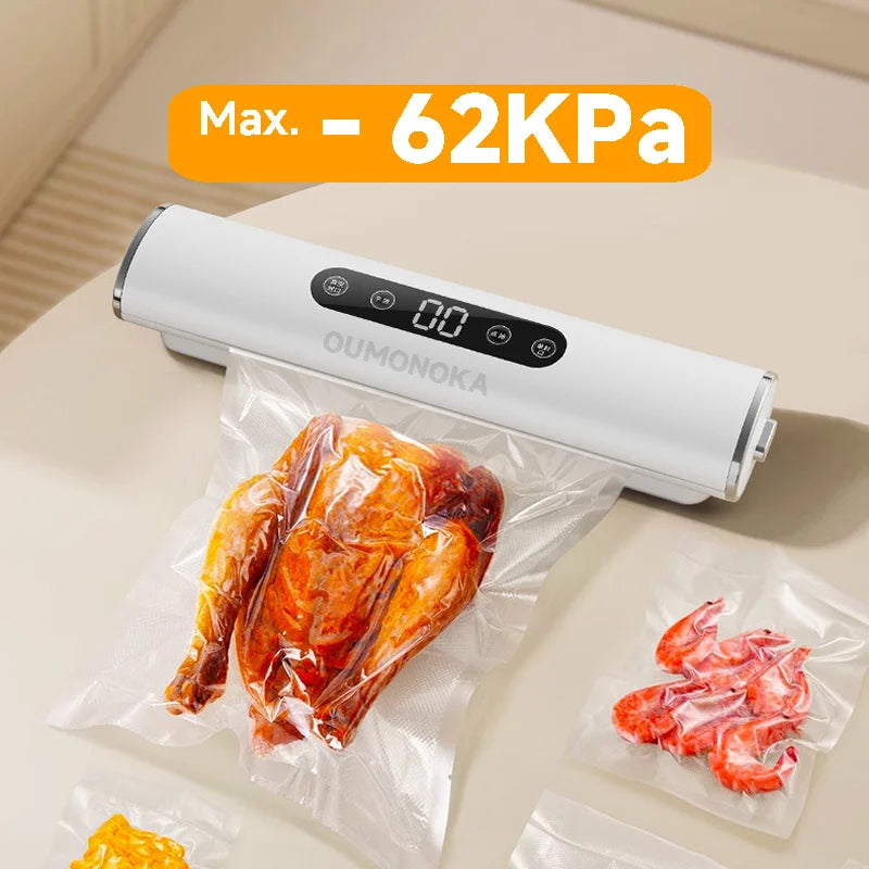 Moktan Sabai Food Vacuum Sealer Machine for Food Storage Kitchen Vacuum Packer and Bag Sealer