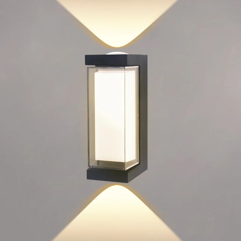Moktan Sabai LED Outdoor Waterproof Wall Light – Porch Yard Walkway Lamp for Indoor & Garden C