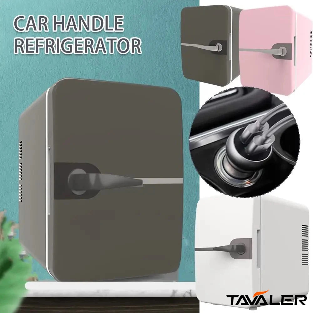 Moktan Sabai TAVALER 6L Mini Fridge Car Refrigerator USB Cooling Heating for Skincare Drinks