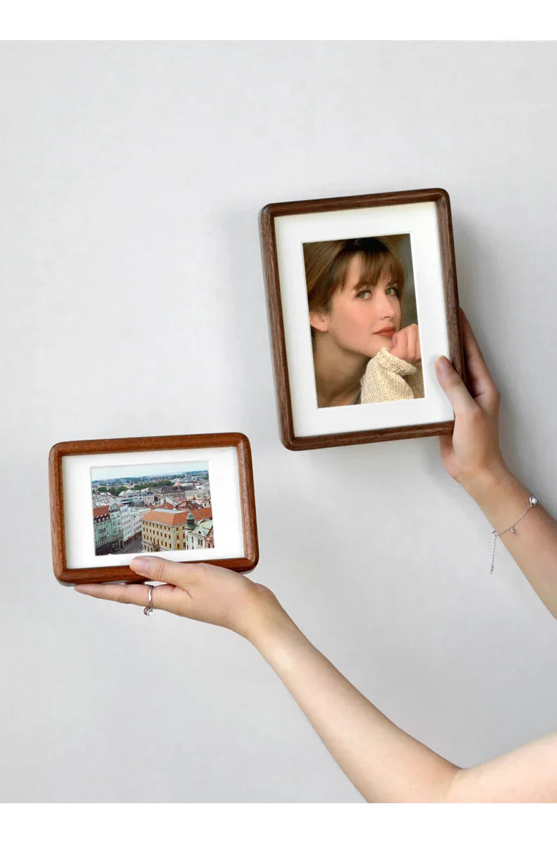 Moktan Sabai Solid Wood Photo Frame | Mortise Tenon Handcrafted Display for Photos & Home Décor