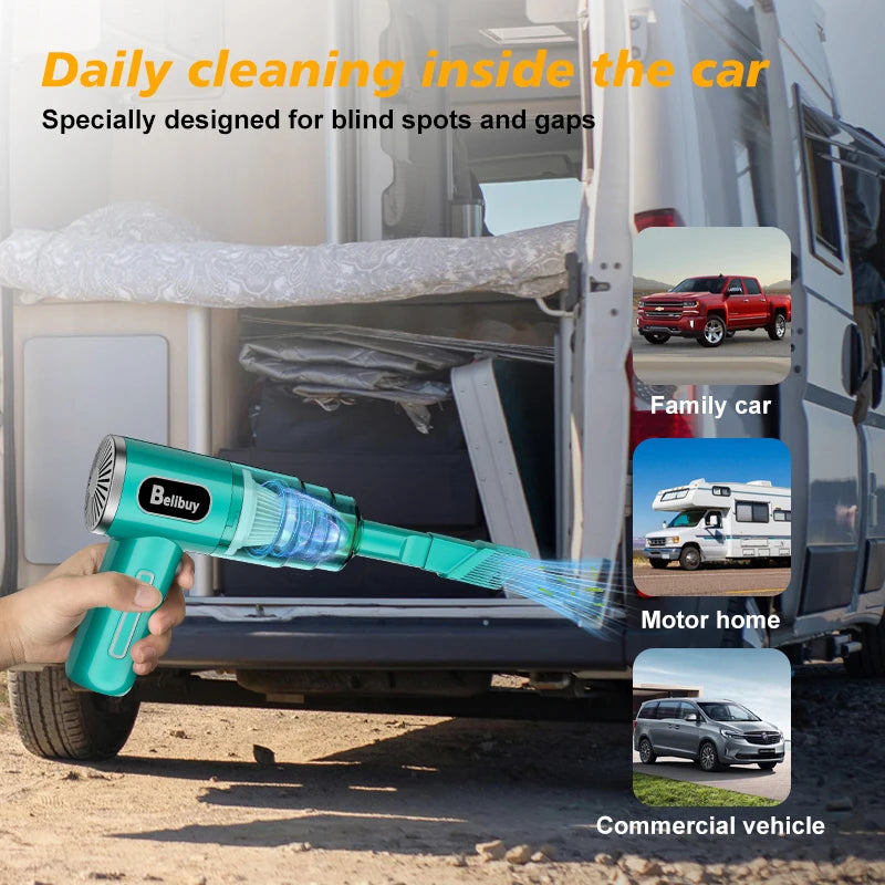 Moktan Sabai Wireless Handheld Vacuum Cleaner Powerful Portable for Sofa Carpet Debris