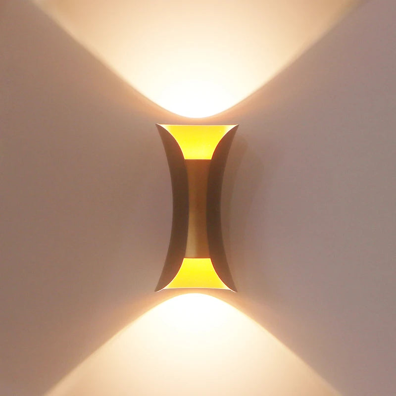 Moktan Sabai LED Outdoor Waterproof Wall Light – Porch Yard Walkway Lamp for Indoor & Garden