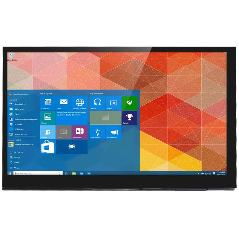 Moktan Sabai 7" Portable Touch Screen Monitor IPS LCD 1024x600 for Raspberry Pi PC Laptop