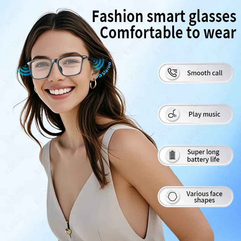 Moktan Sabai Bluetooth Smart Glasses Anti UV Sunglasses Wireless Call Headphones Outdoor