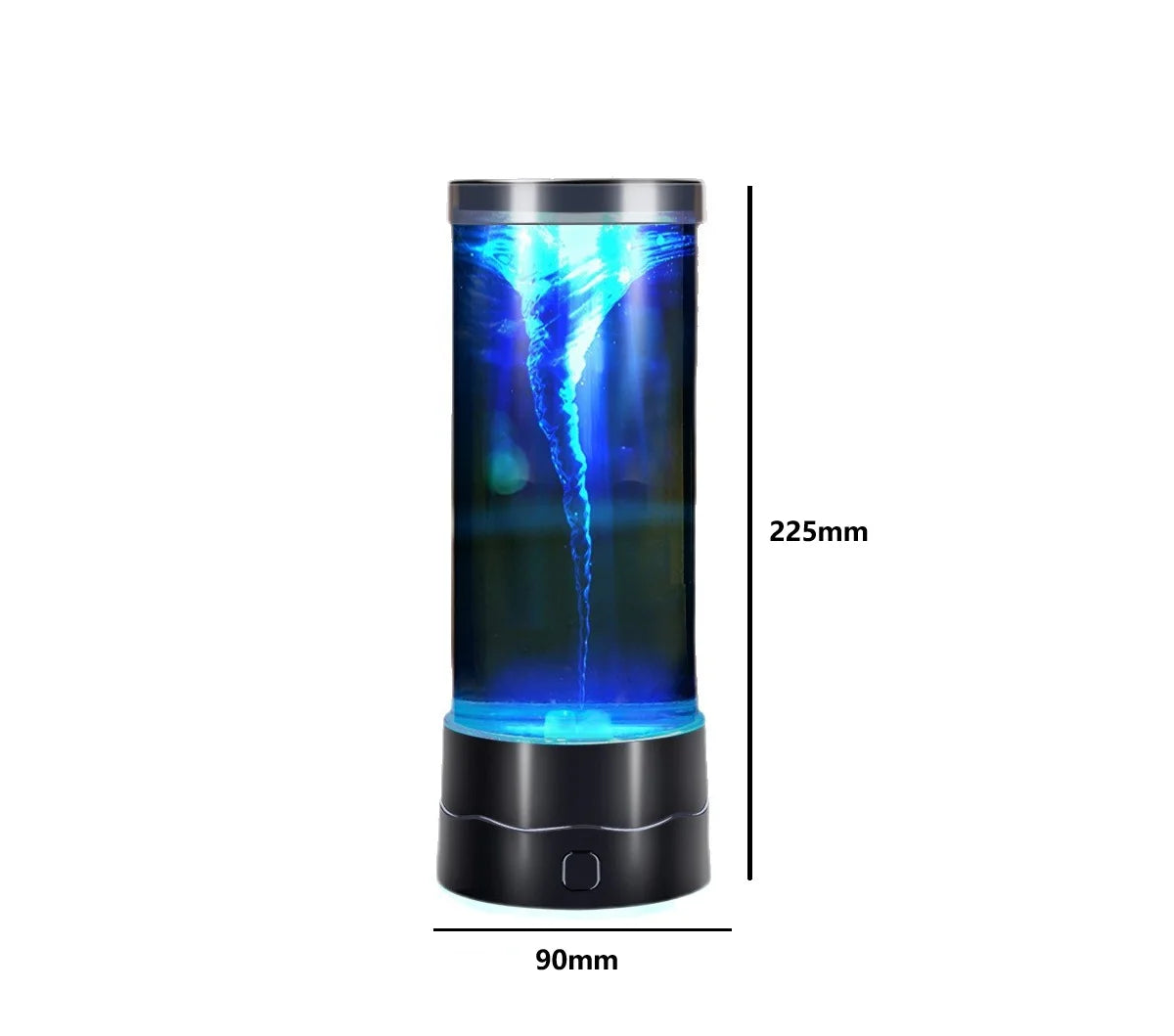 Moktan Sabai LED Tornado Night Light USB Multi-Color Changing Atmosphere Lamp for Kids Home