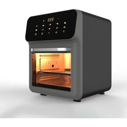 11-in-1 Air Fryer Toaster Oven Combo with Grill Digital Convection Countertop