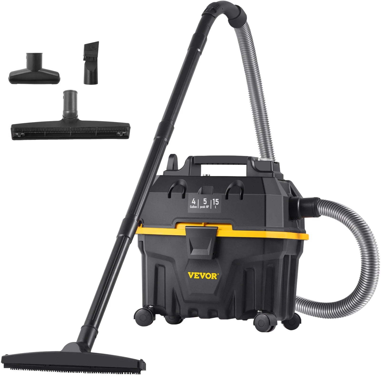 Moktan Sabai 15L Wet Dry Vacuum Cleaner 1200W Strong Suction Air Blower for Car Home