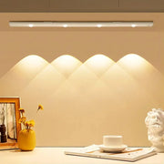 Moktan Sabai Motion Sensor Light Wireless USB LED Night Light for Under Cabinet Lighting