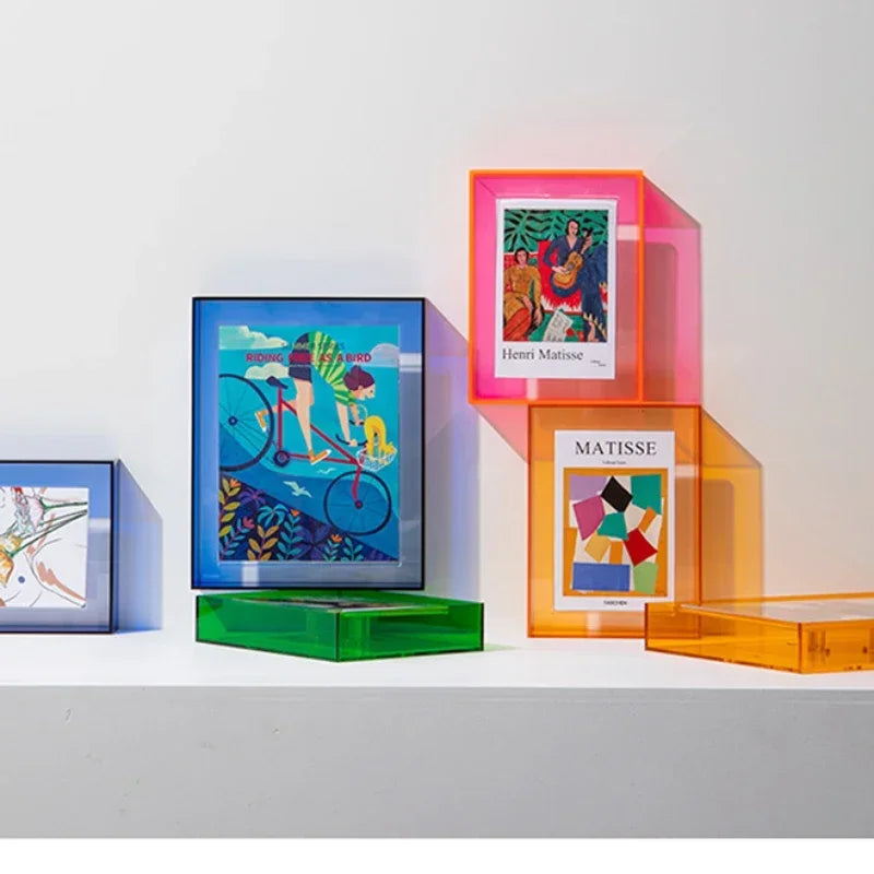 Moktan Sabai Acrylic Floating Frame | Transparent Photo Display