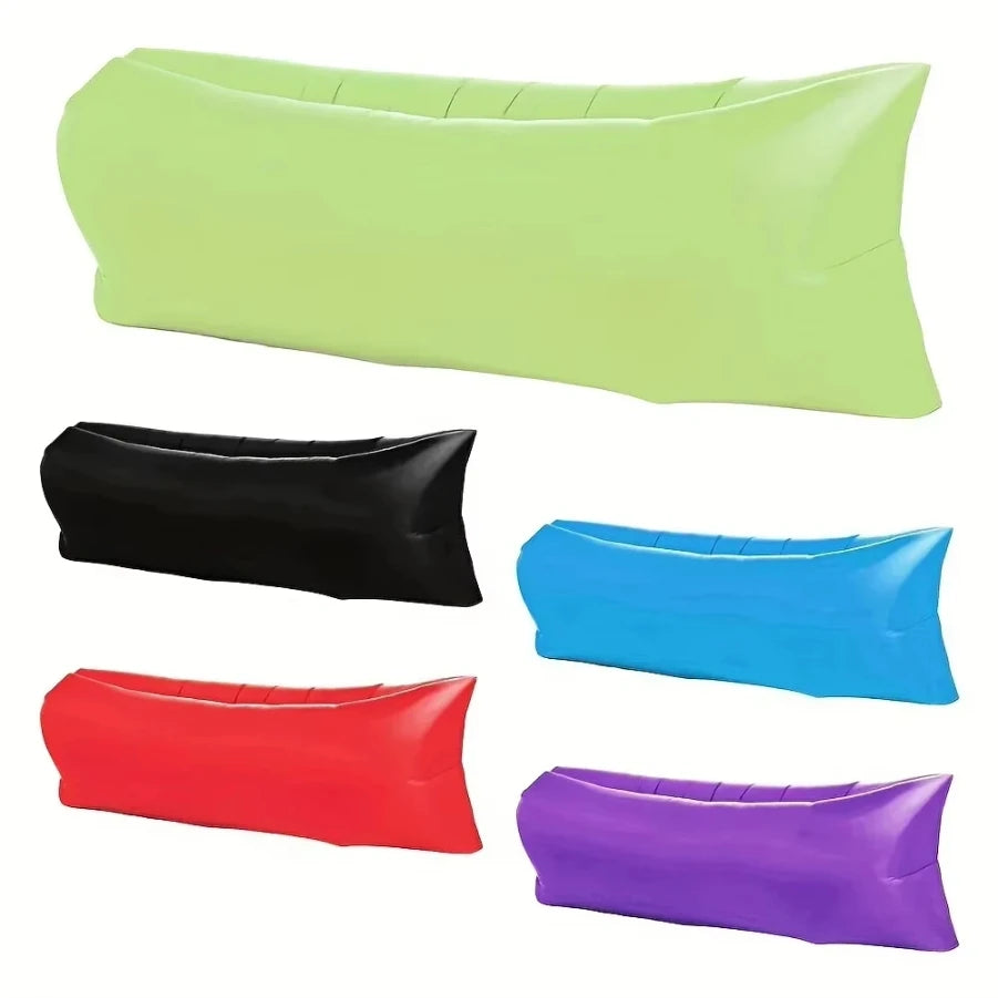 Moktan Sabai Inflatable Sofa Air Lounger Portable Camping Mat Beach Recliner Outdoor Chair