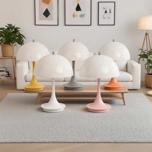 Rechargeable Dimmable LED Table Lamp Touch Control Bedside Light for Bedroom