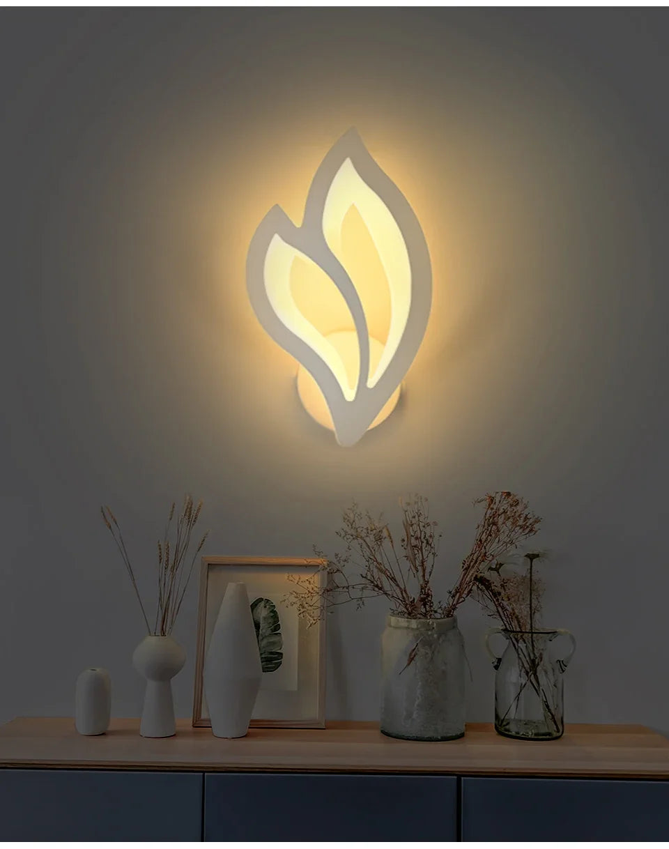 Moktan Sabai Modern LED Wall Lamp – Luxury Indoor Light for Living Room & Bedside Wall Decor