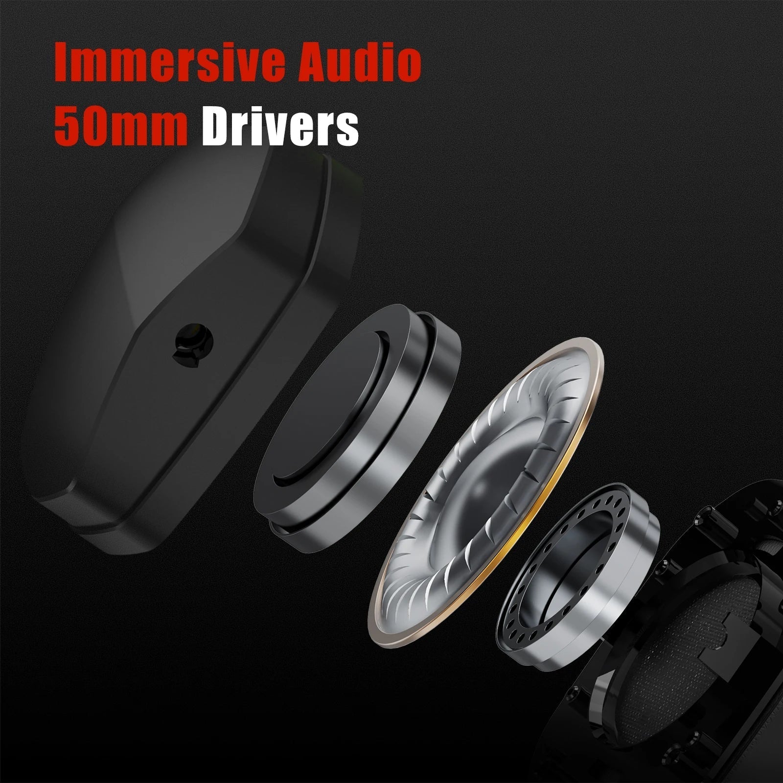 Moktan Sabai NUBWO G06 Wireless Gaming Headset Bluetooth 5.3 PS5 PC Noise Cancelling