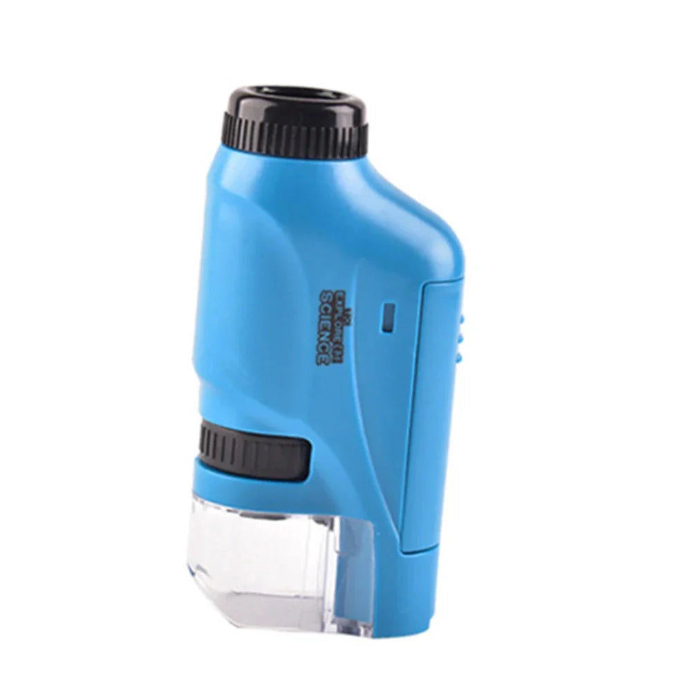 Moktan Sabai Digital Microscope for Children 200MP with IPS Screen STEM Science Toy Blue