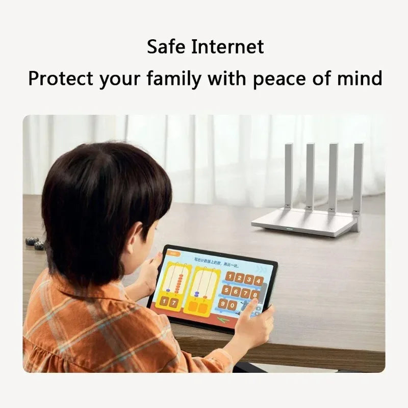 Moktan Sabai WiFi 6 AX3000 Dual Band Router 160MHz High Speed Wireless Router for Home
