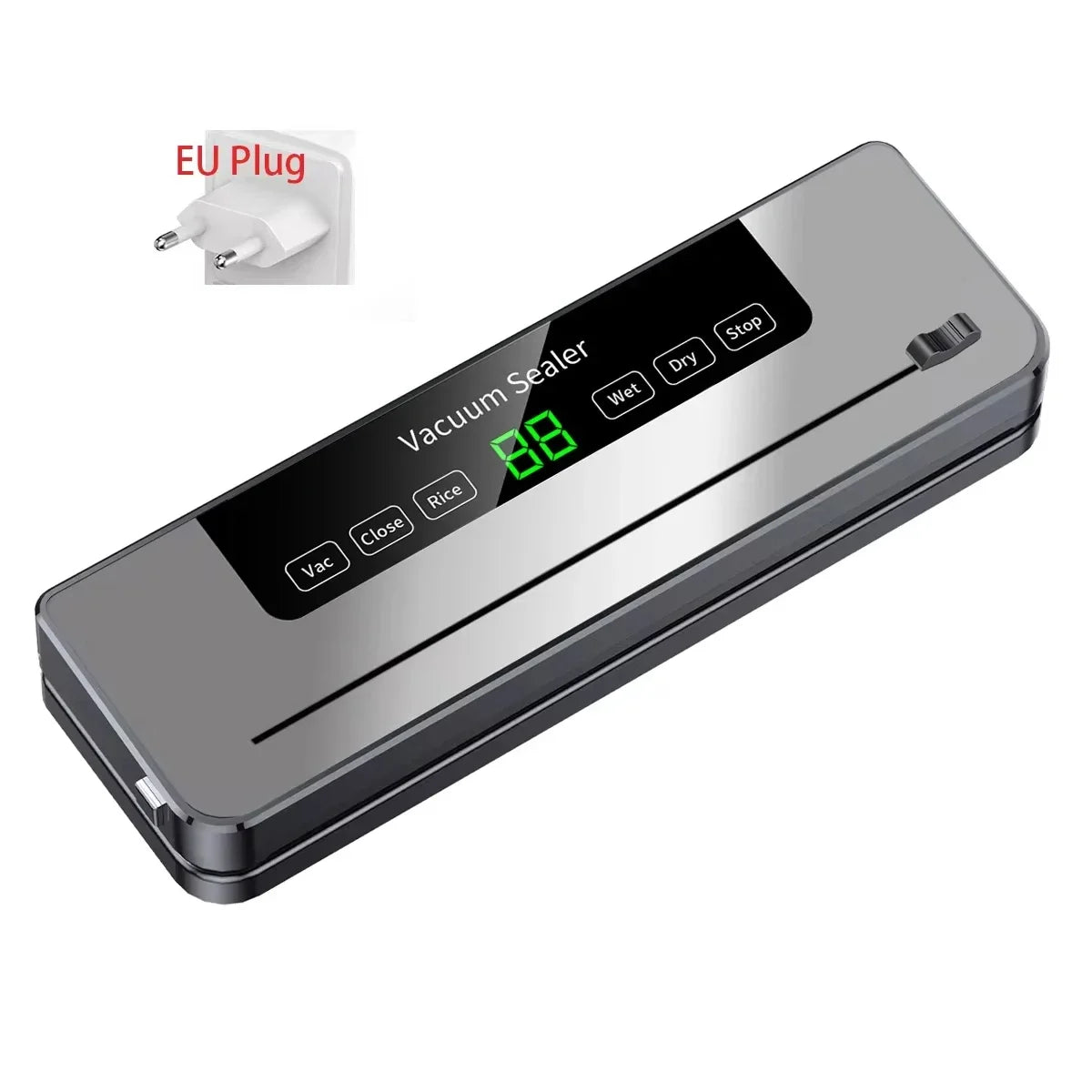 Moktan Sabai Food Vacuum Sealer Machine Wet Dry Modes with UV and Built-in Cutter for Storage