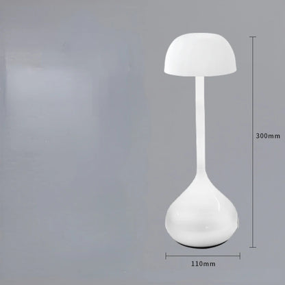 Touch Dimmable Mushroom Table Lamp Portable Rechargeable Night Light Bedside Desk