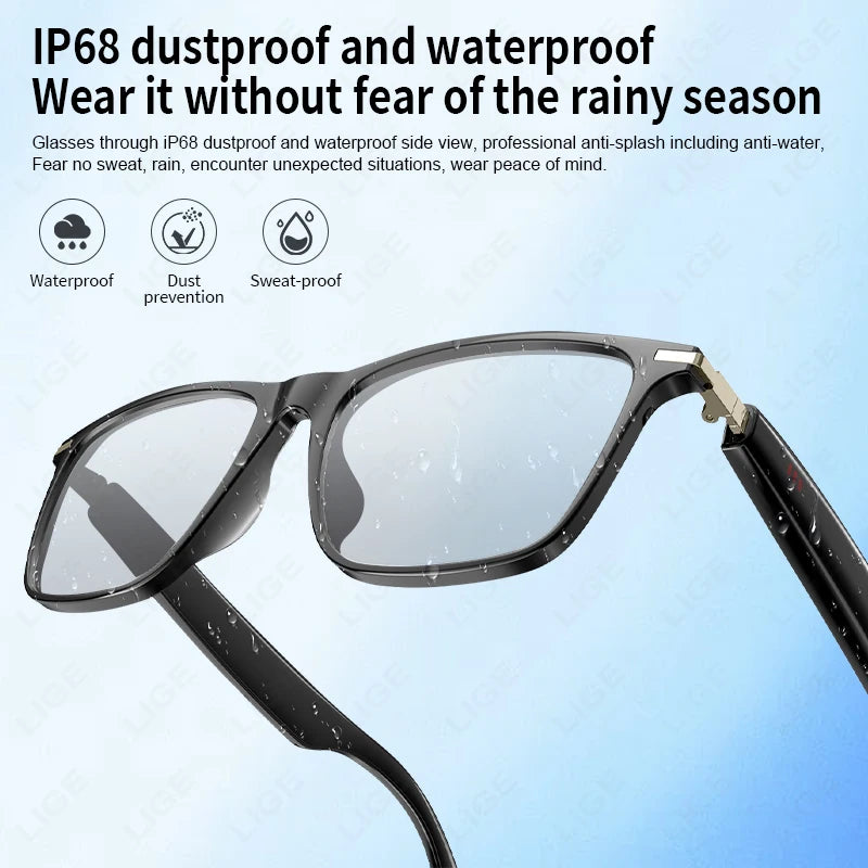 Moktan Sabai Bluetooth Smart Glasses Anti UV Sunglasses Wireless Call Headphones Outdoor