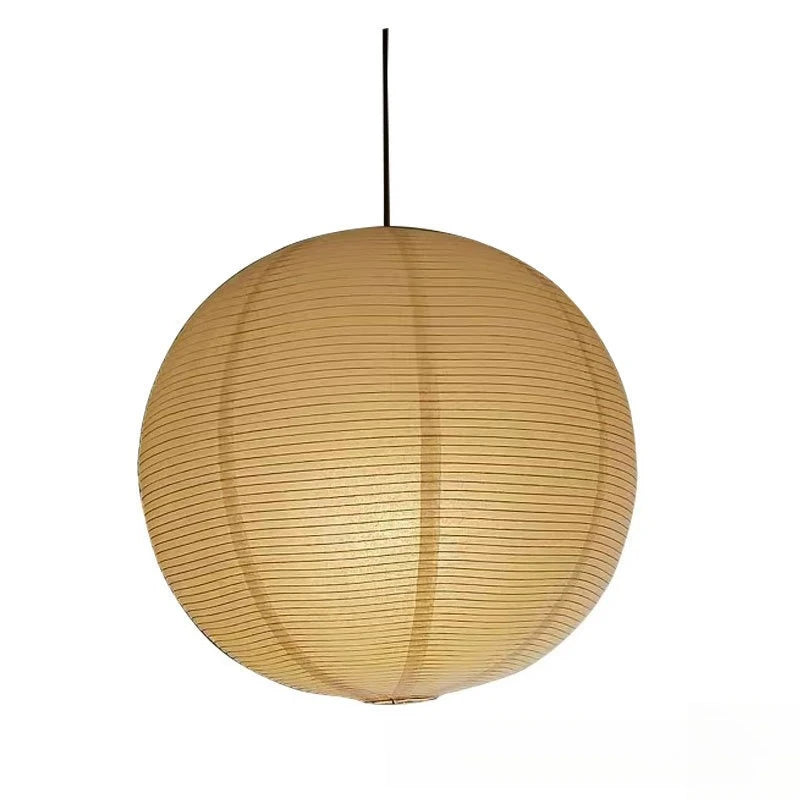 Moktan Sabai Japanese Noguchi Paper Lantern Pendant Light Sphere Ceiling Lamp for Home Décor